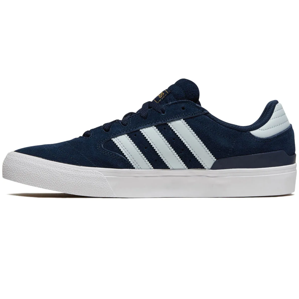 Adidas Busenitz Vulc II Shoes - Collegiate Navy/Halo Blue/Gold Foi