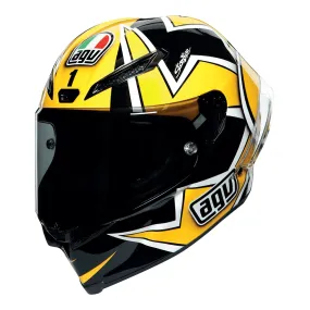 AGV Pista GP-RR Carbon Full Face Helmet Rossi Yamaha Laguna Seca Test 2005   Smoke Visor