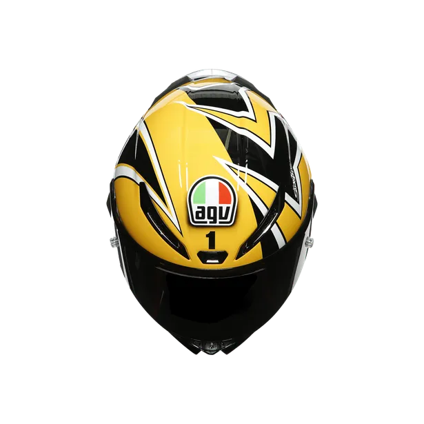 AGV Pista GP-RR Carbon Full Face Helmet Rossi Yamaha Laguna Seca Test 2005   Smoke Visor