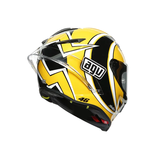 AGV Pista GP-RR Carbon Full Face Helmet Rossi Yamaha Laguna Seca Test 2005   Smoke Visor