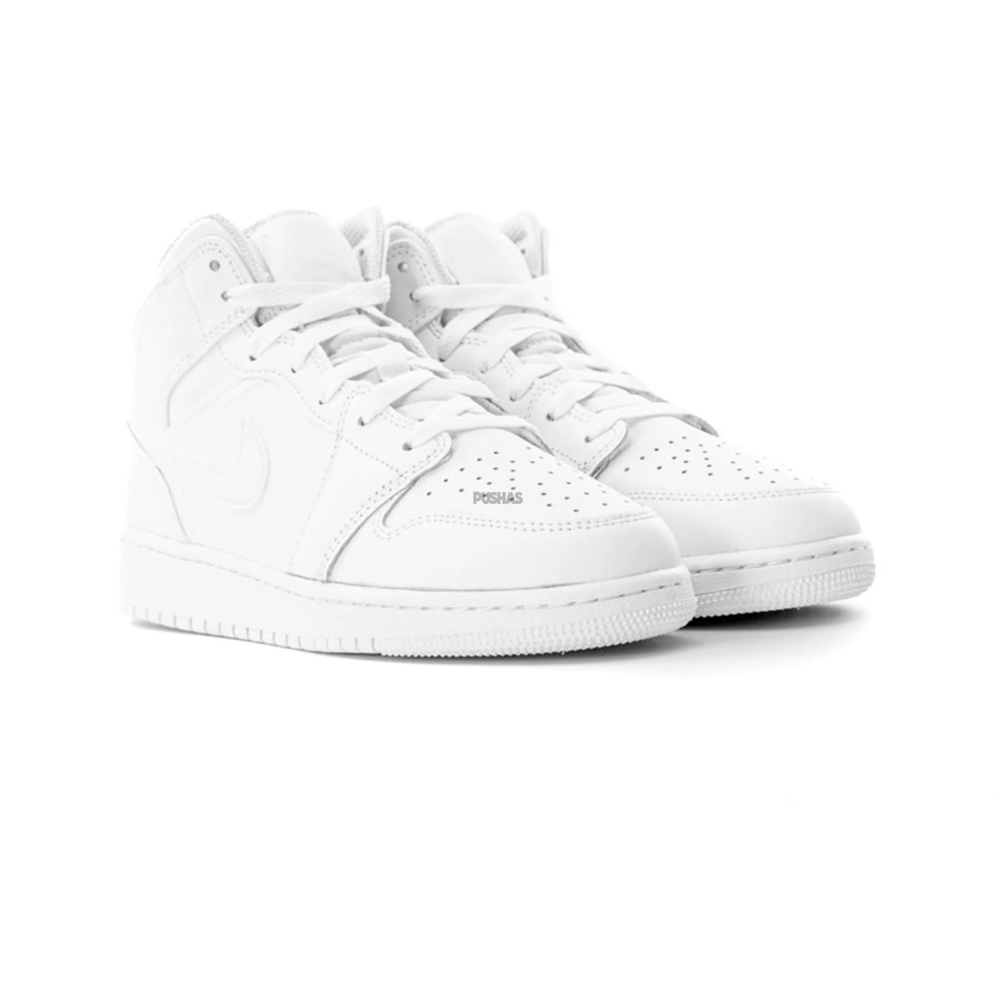 Air Jordan 1 Mid 'Triple White' GS (2023)