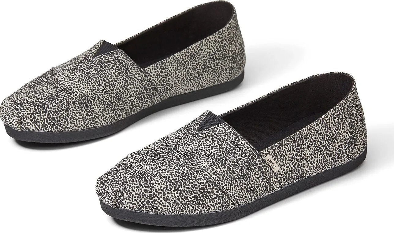 Alpargatas Mini Leopard Print Classics - Women's|-|Chaussures Alpargatas Classic Mini Leopard - Femme