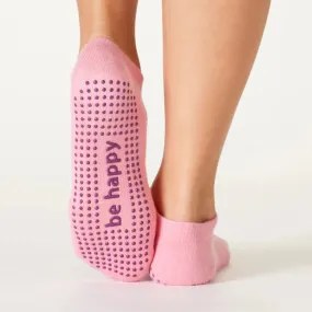 Be Happy | Grip Socks | Small/Medium