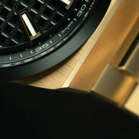 Bomberg Metropolis Shanghai Automatic Limited Edition Men's Gold Watch BF43APGD.09-9.12