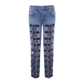 BUCKLE JEANS BLACK