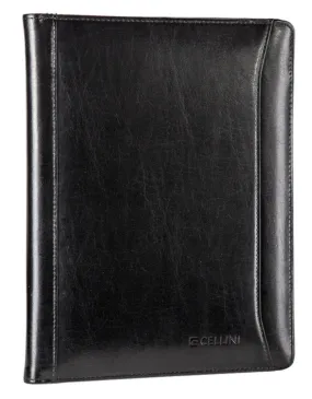 Cellini A4 Leather Folder | Black