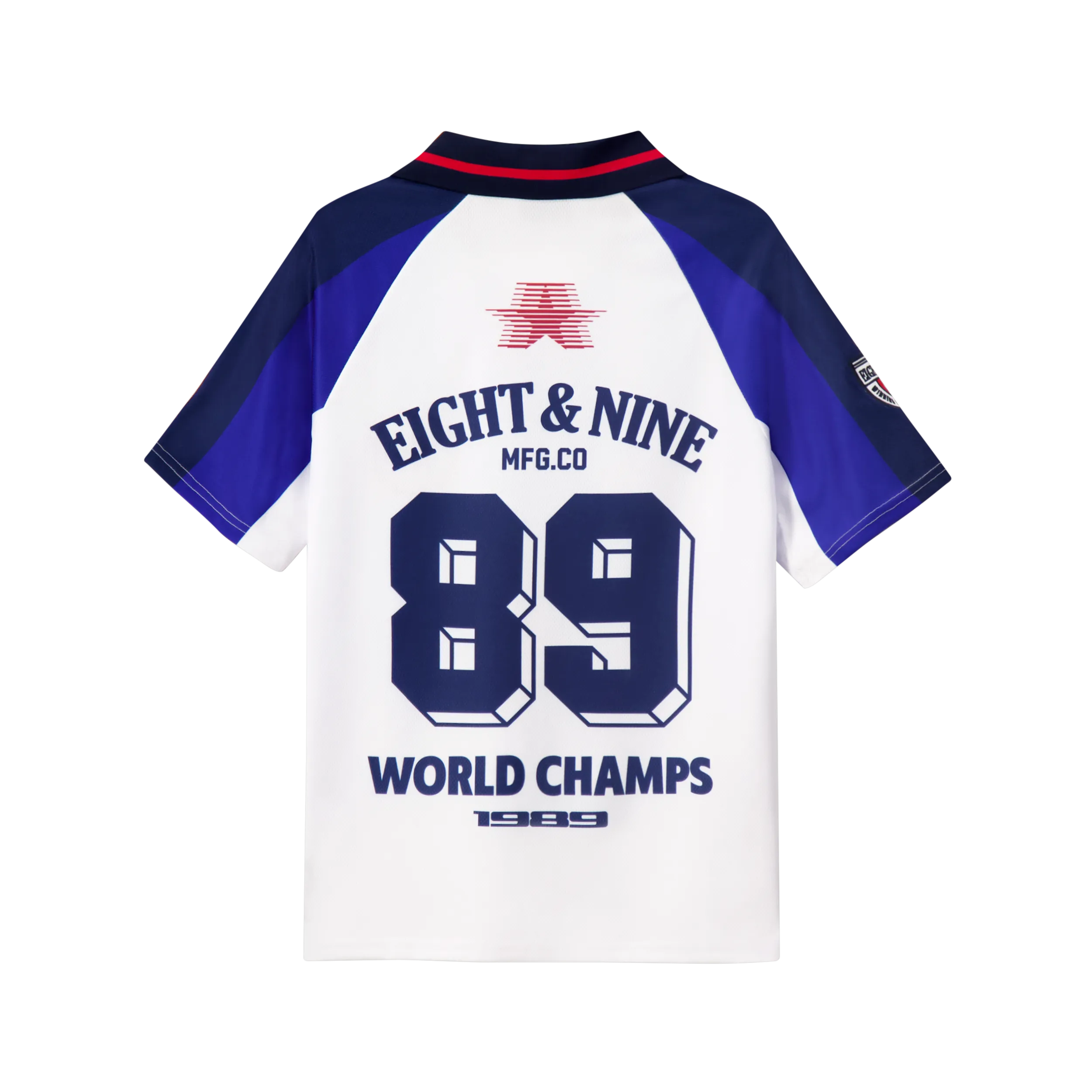 Champs Soccer Jersey White