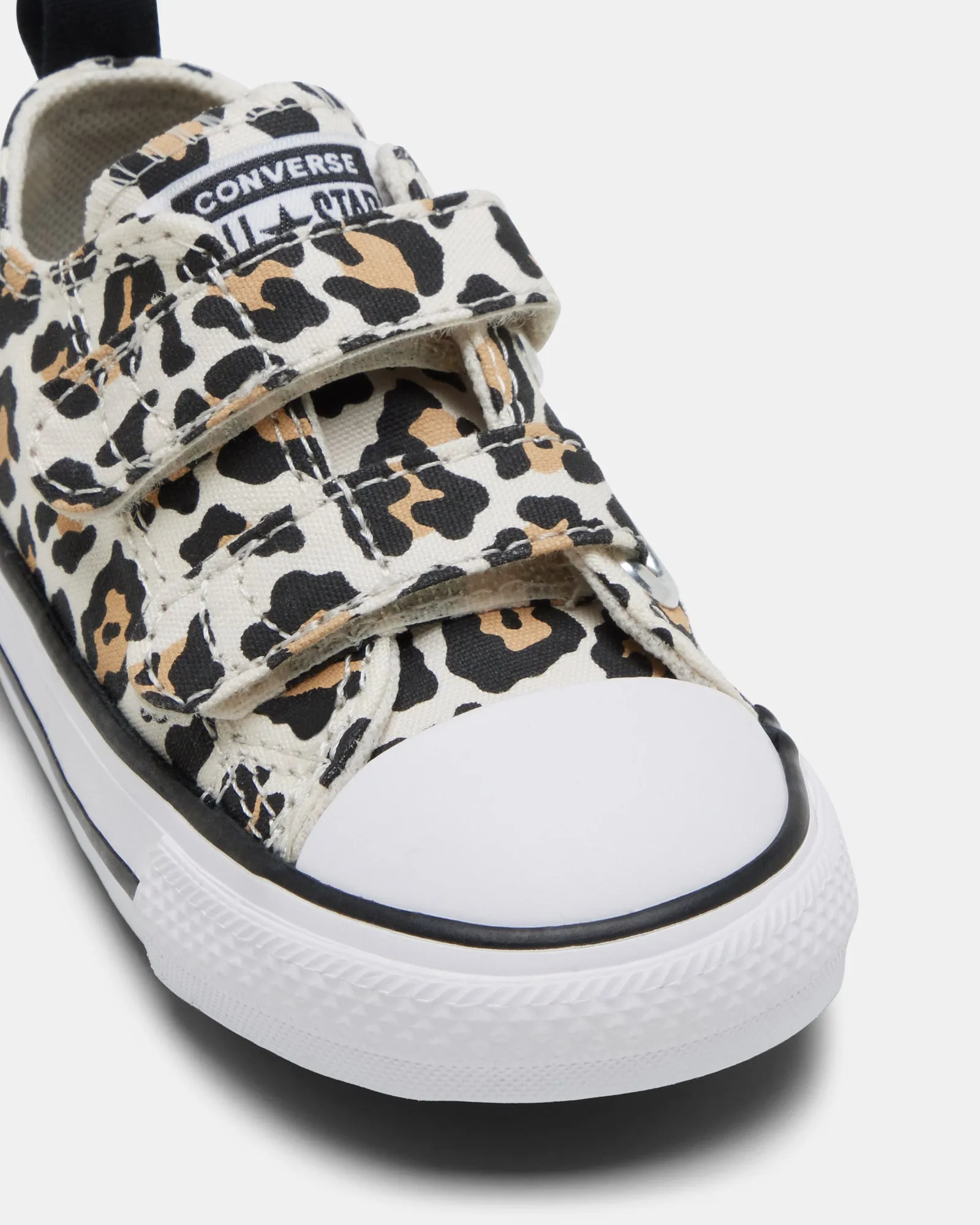 Chuck Taylor All Star 2V Leopard Infant Driftwood/Black/White