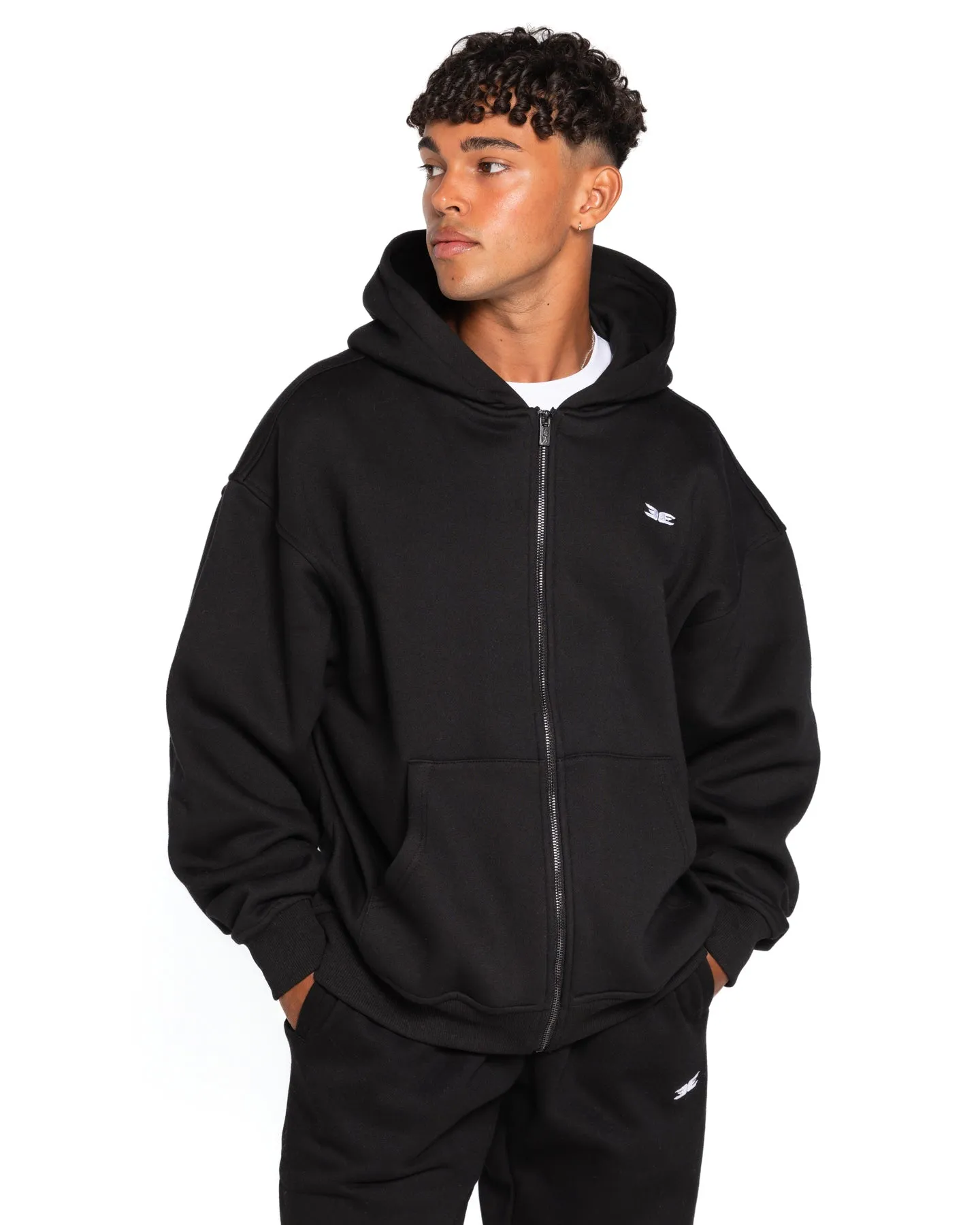 Classic Zip Through - Black