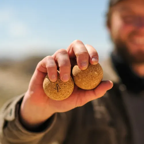 Cork Massage Balls by Rawlogy