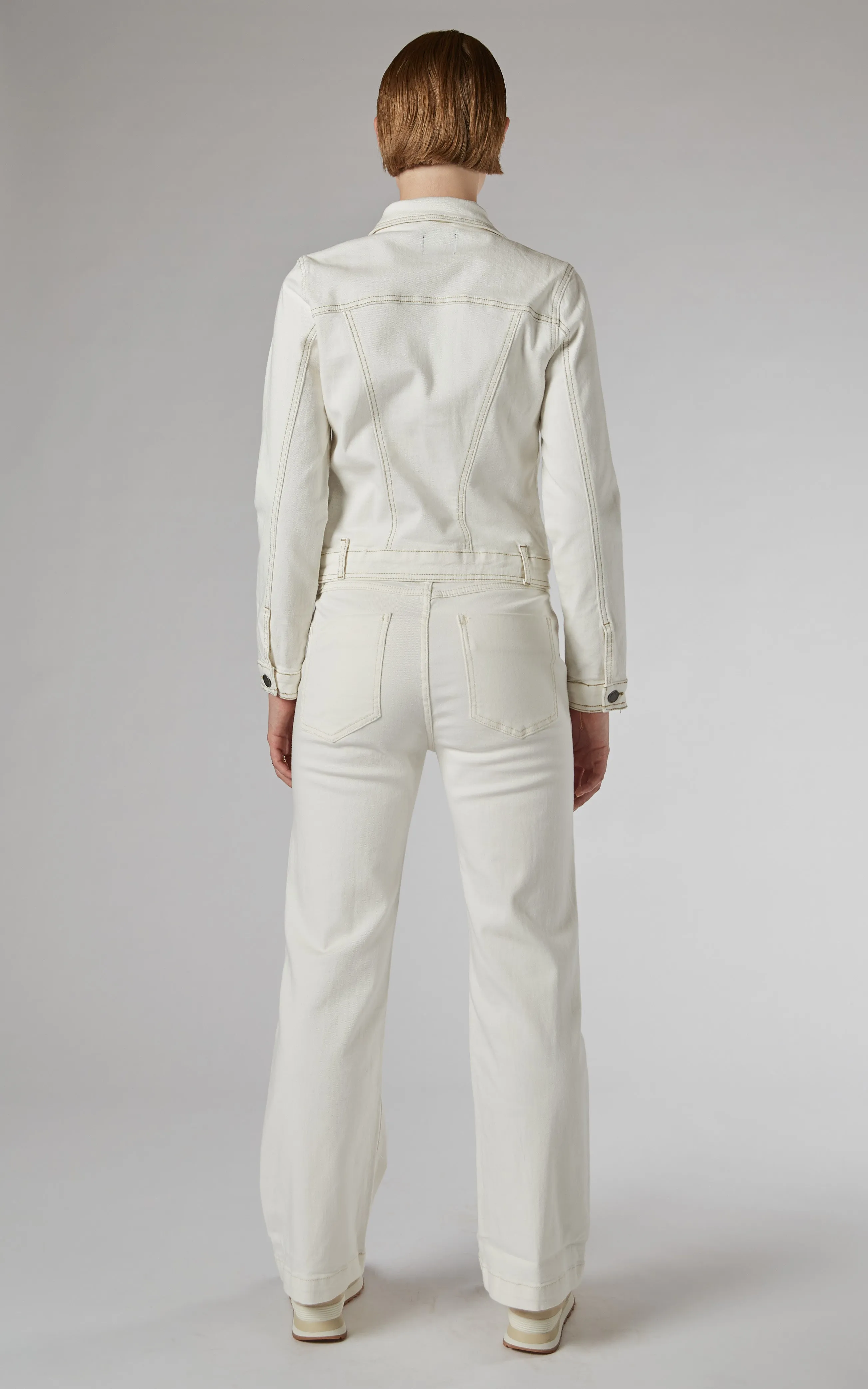Dita Ivory Denim Jacket