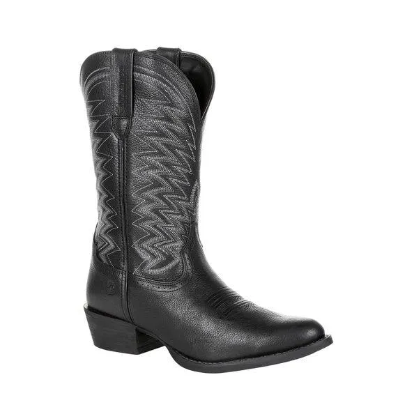 Durango Rebel Men's Frontier Black Western R-Toe Boot DDB0241