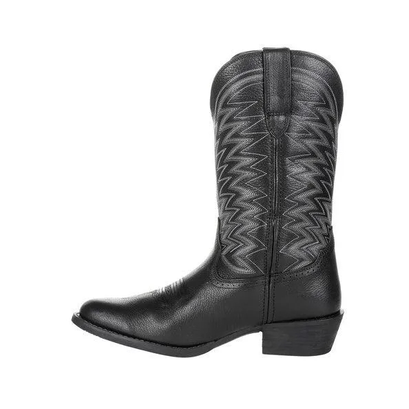 Durango Rebel Men's Frontier Black Western R-Toe Boot DDB0241