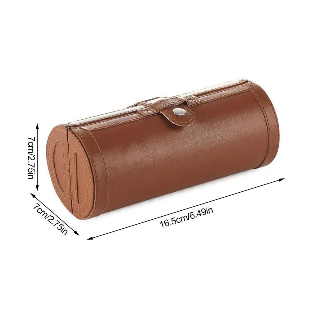 Elegant Leather Portable Shoe Care &Polish Kit 6 Pcs