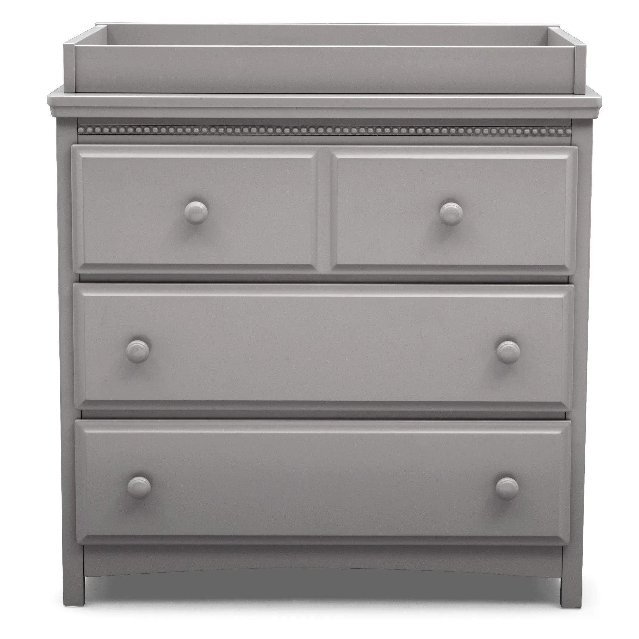 Emerson 3 Drawer Dresser with Changing Top and Interlocking Drawers