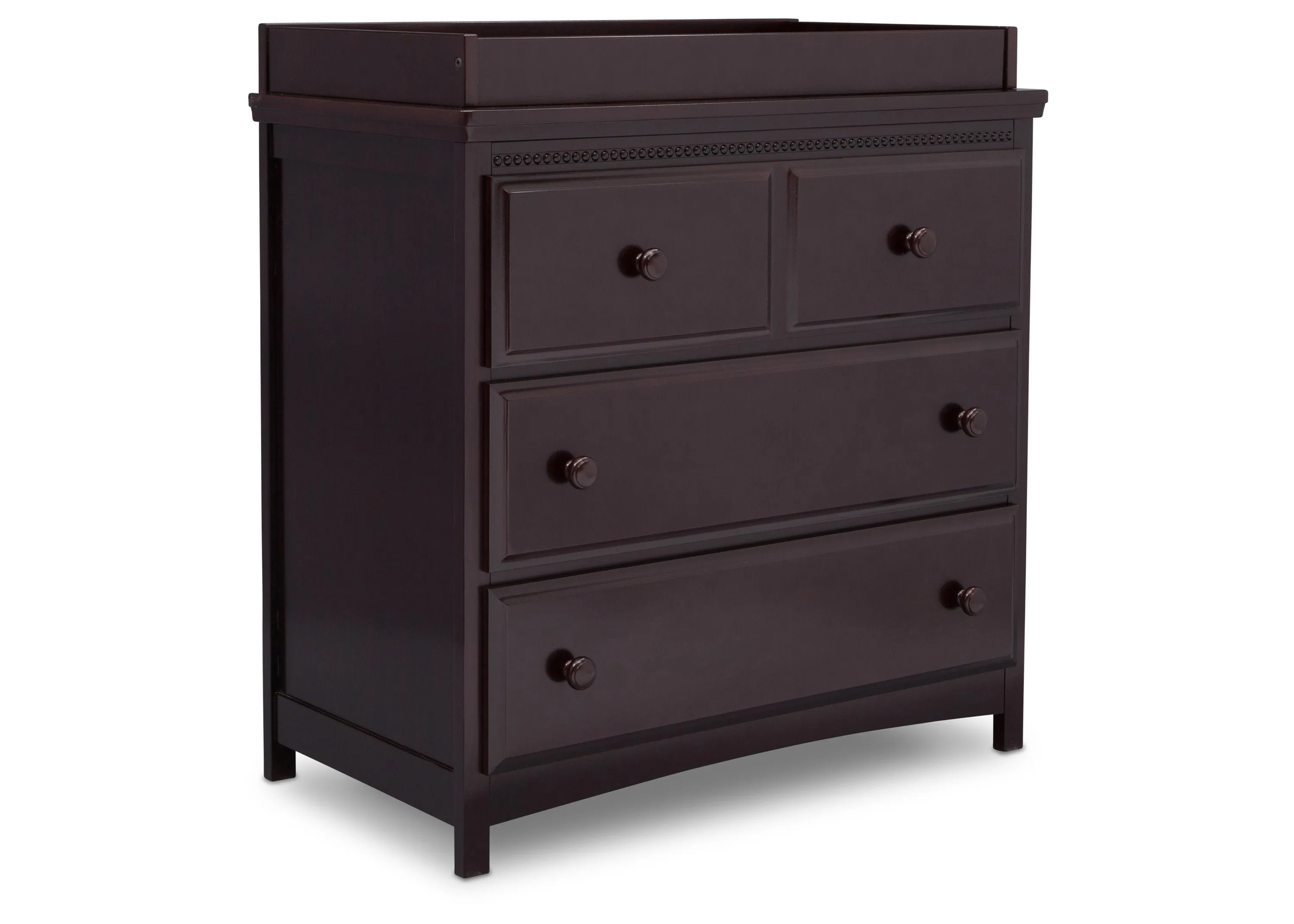 Emerson 3 Drawer Dresser with Changing Top and Interlocking Drawers
