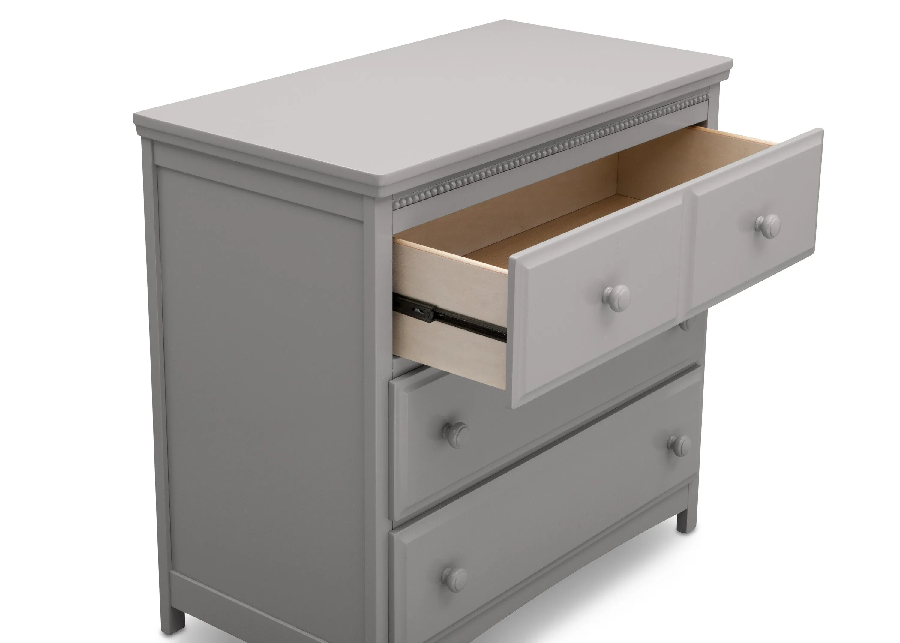 Emerson 3 Drawer Dresser with Changing Top and Interlocking Drawers