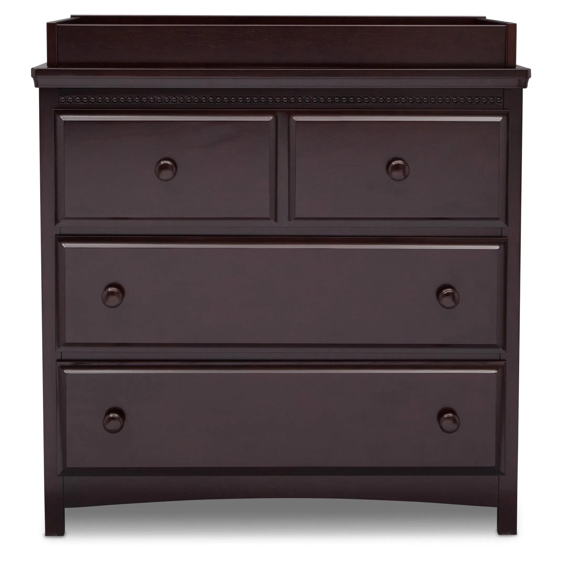 Emerson 3 Drawer Dresser with Changing Top and Interlocking Drawers