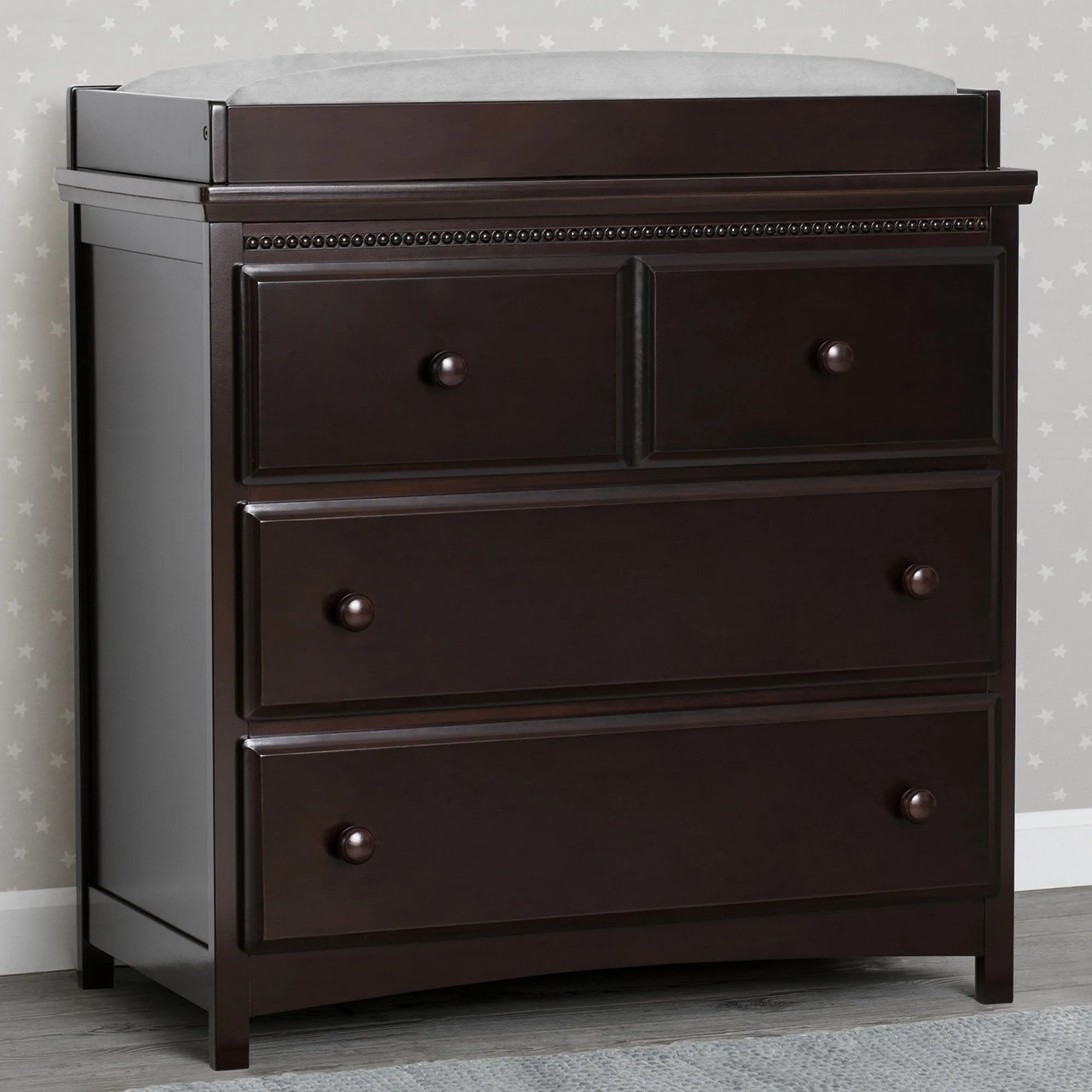 Emerson 3 Drawer Dresser with Changing Top