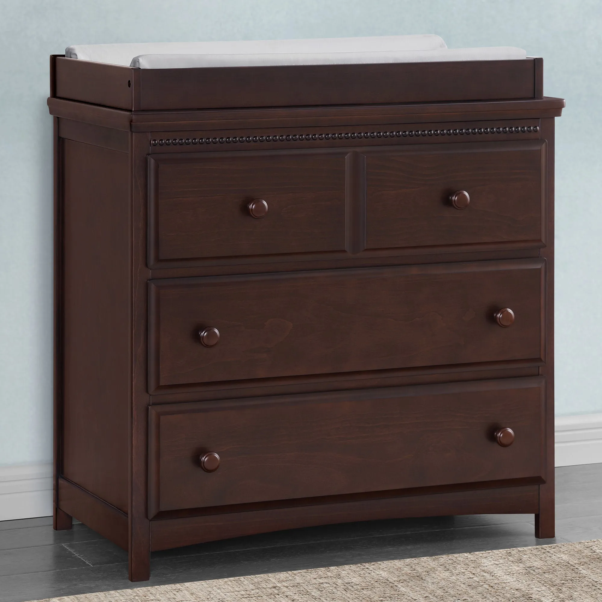 Emerson 3 Drawer Dresser with Changing Top
