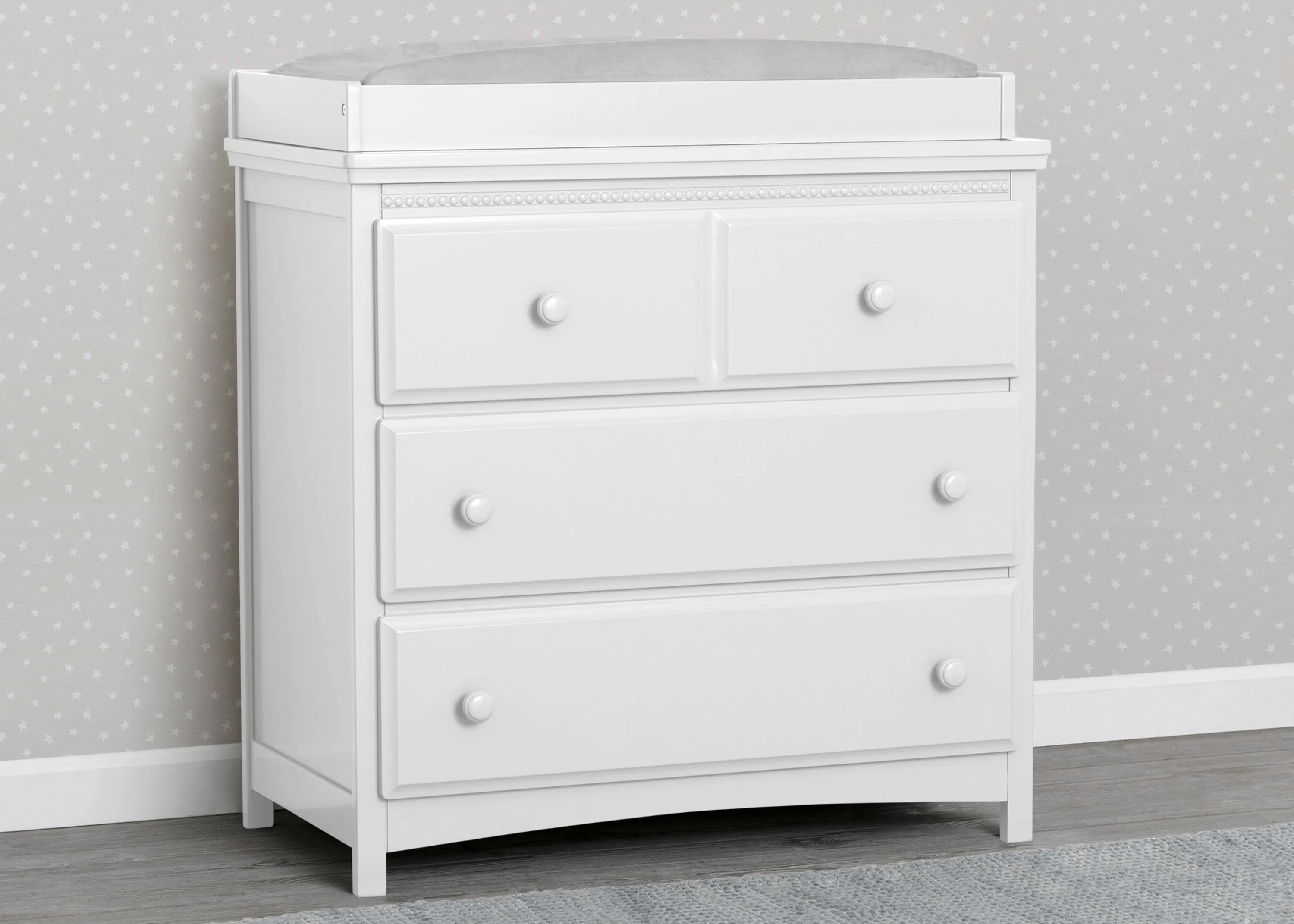Emerson 3 Drawer Dresser with Changing Top