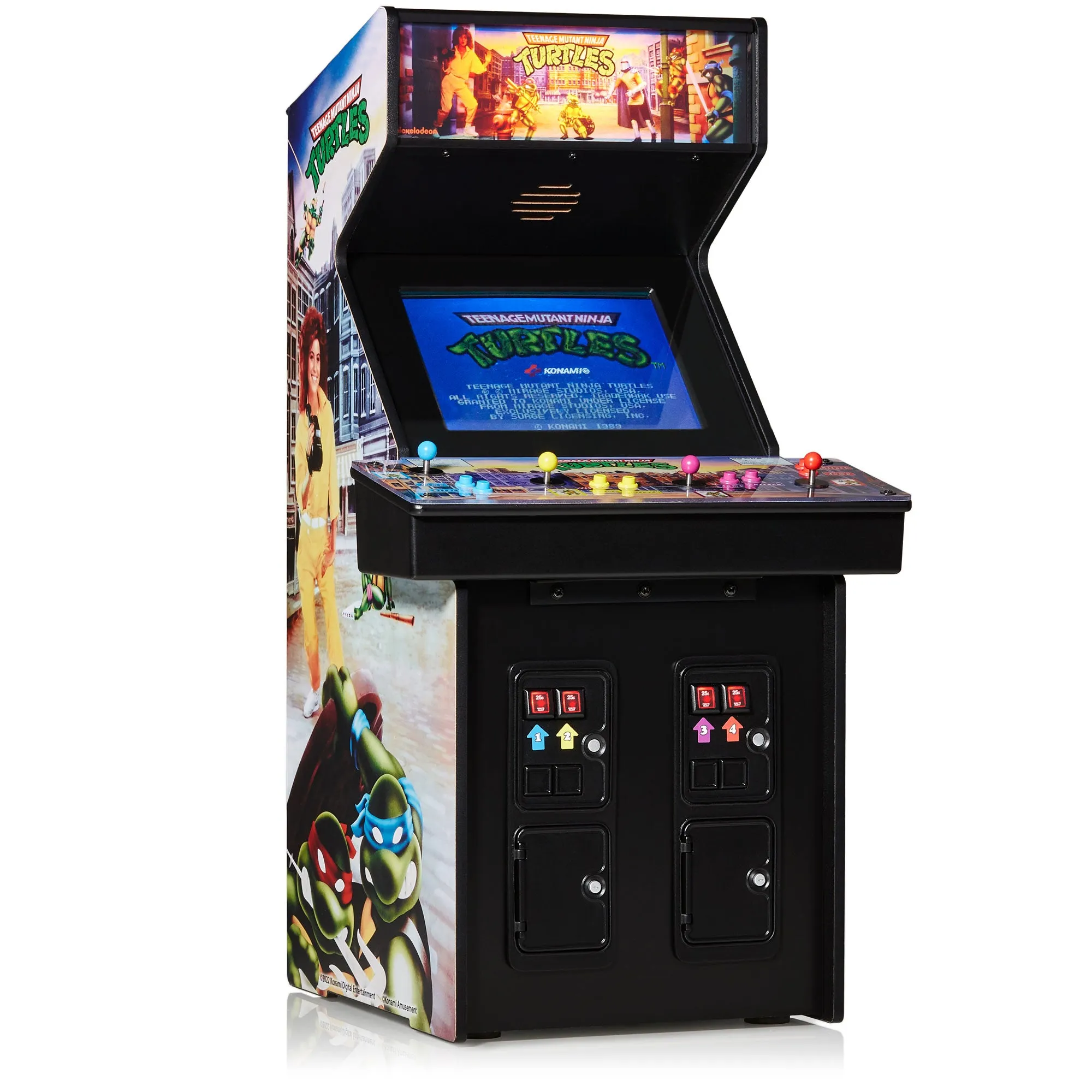 EXCLUSIVE • TMNT Quarter Scale Arcade Cabinet