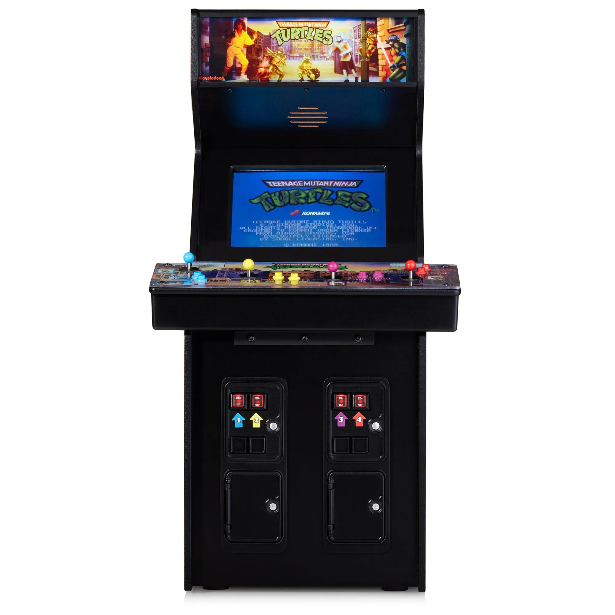 EXCLUSIVE • TMNT Quarter Scale Arcade Cabinet