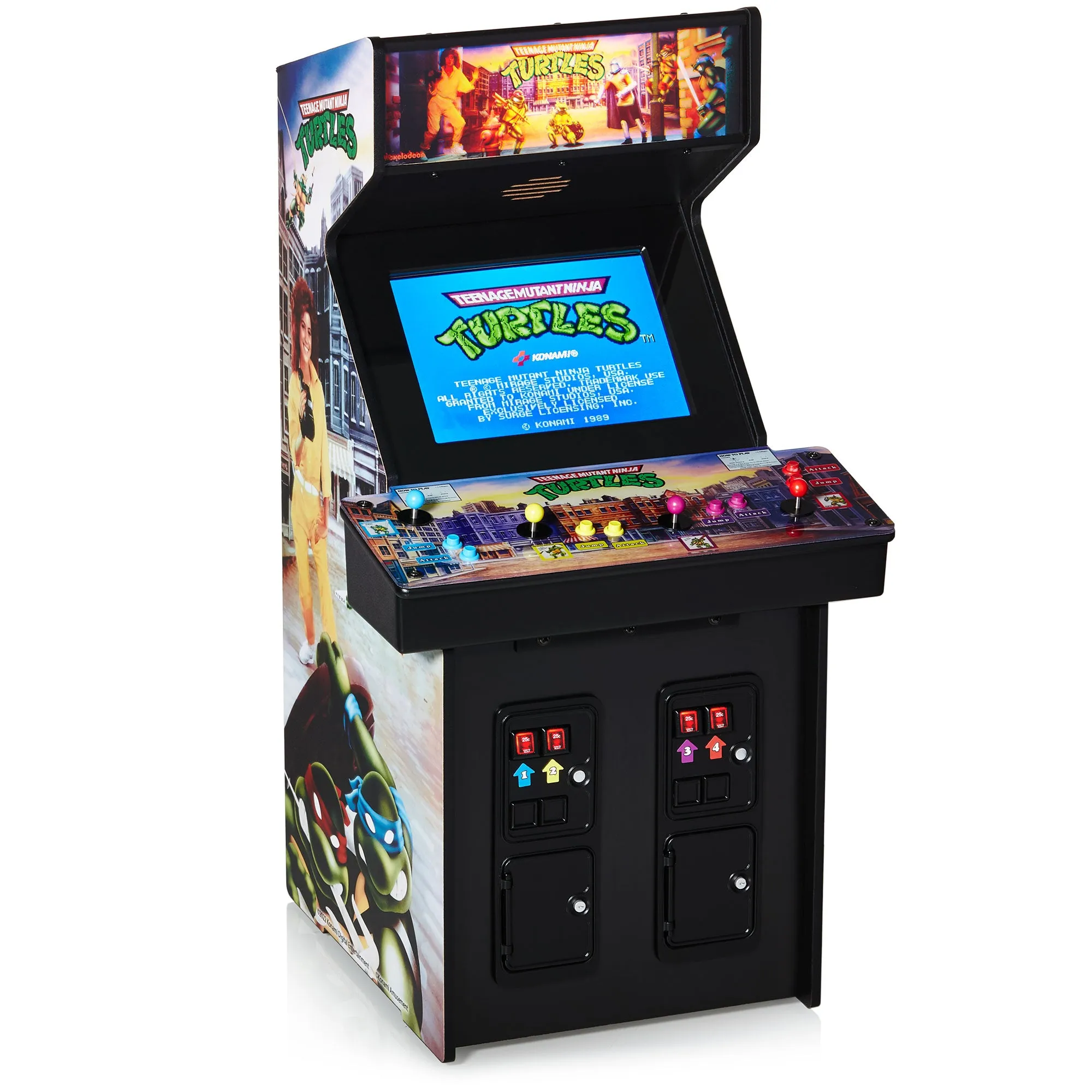 EXCLUSIVE • TMNT Quarter Scale Arcade Cabinet