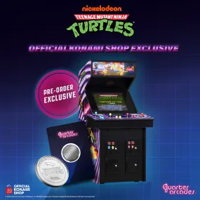 EXCLUSIVE • TMNT – Turtles in Time Quarter Scale Arcade Cabinet
