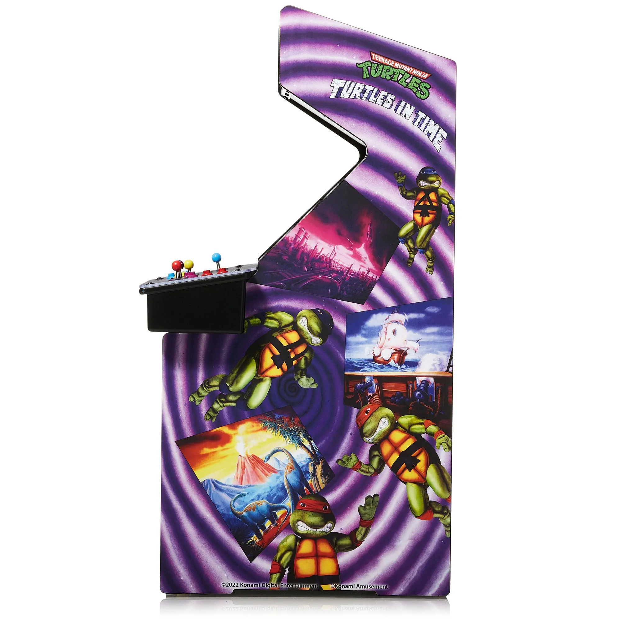 EXCLUSIVE • TMNT – Turtles in Time Quarter Scale Arcade Cabinet