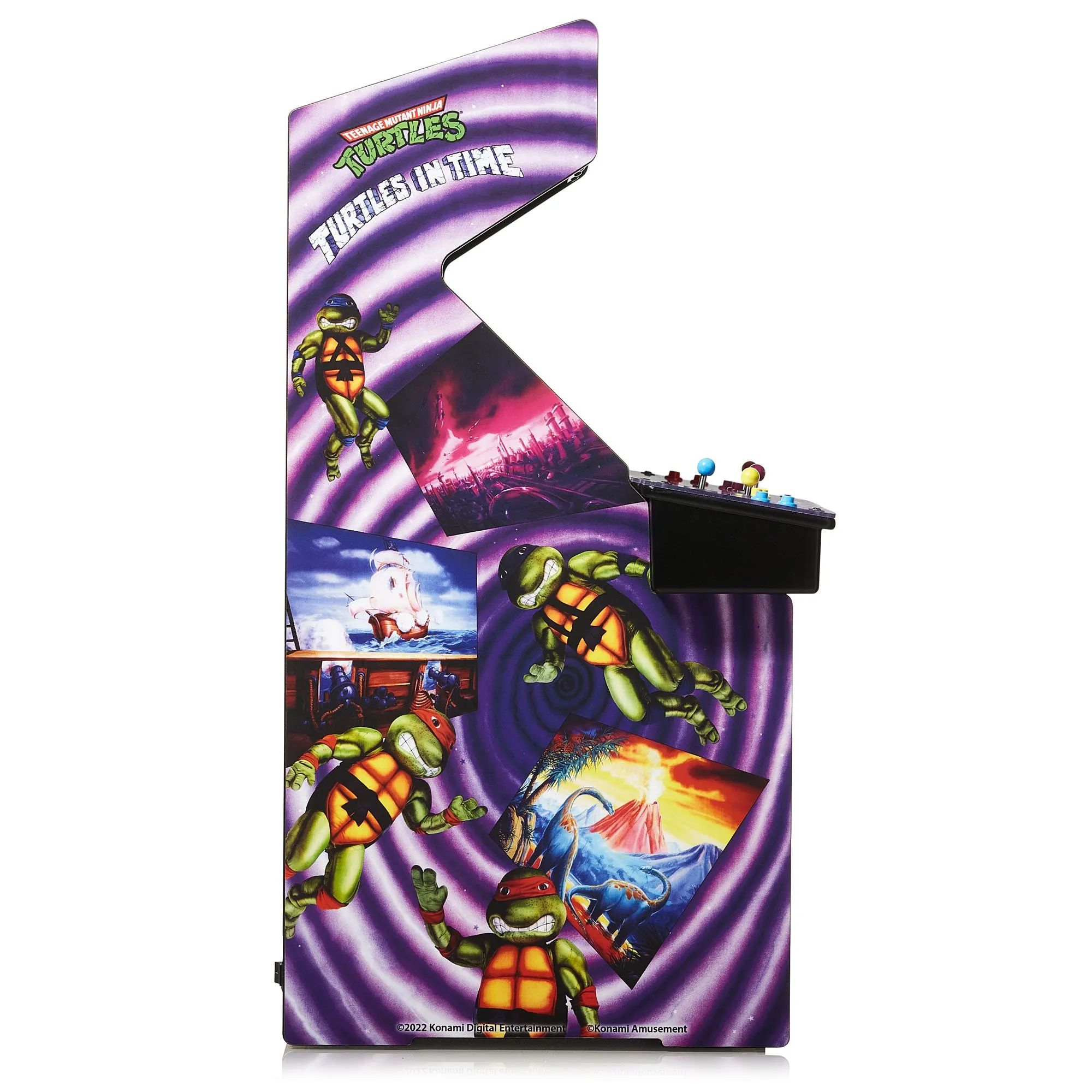 EXCLUSIVE • TMNT – Turtles in Time Quarter Scale Arcade Cabinet