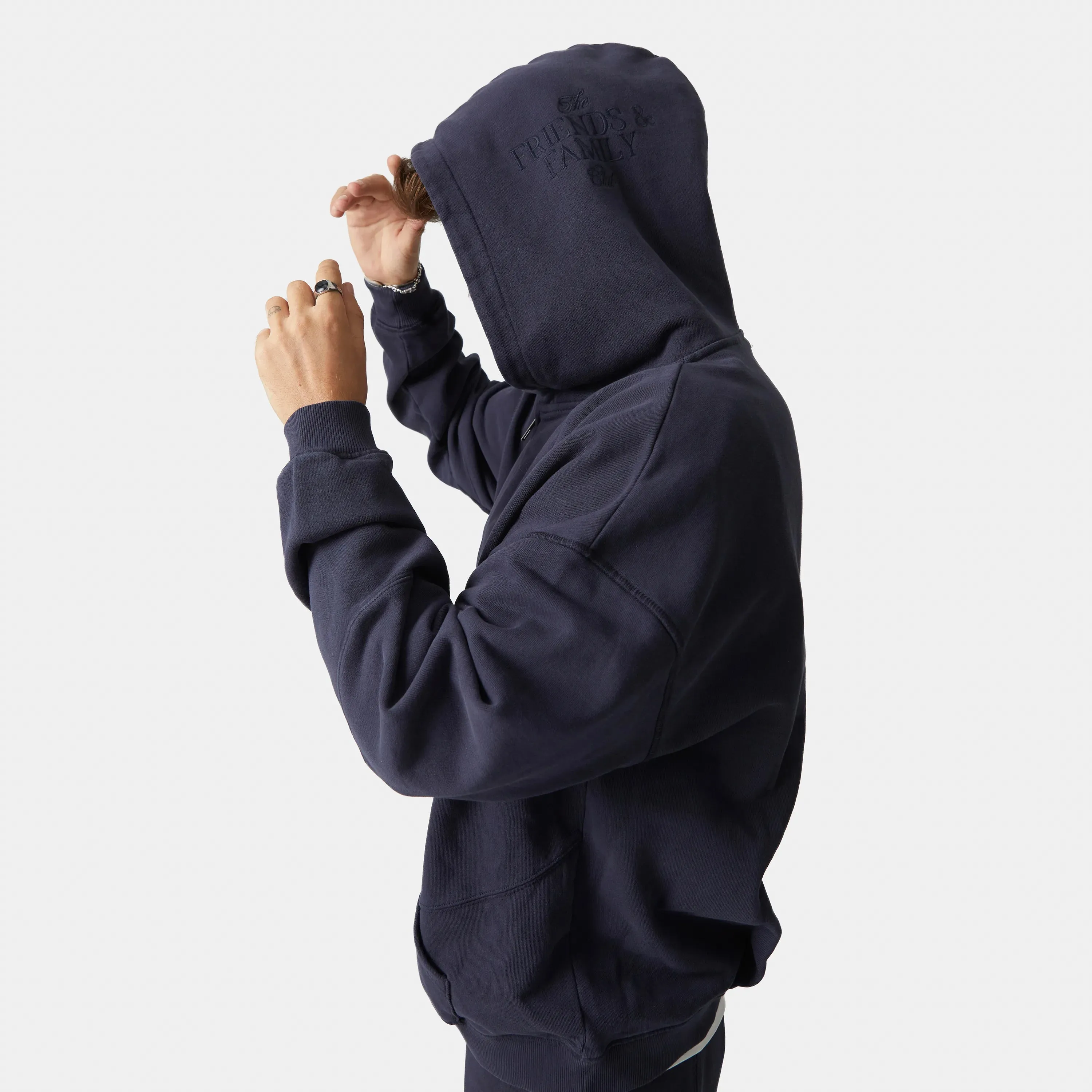 Field Navy Oversized Full Zip