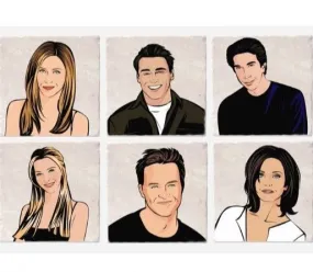 Friends Coasters