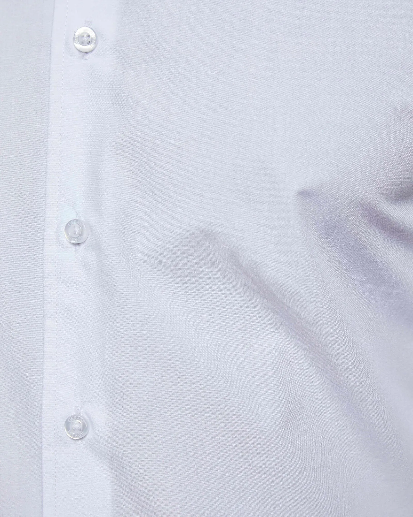 Gerase Body Fit White Shirt