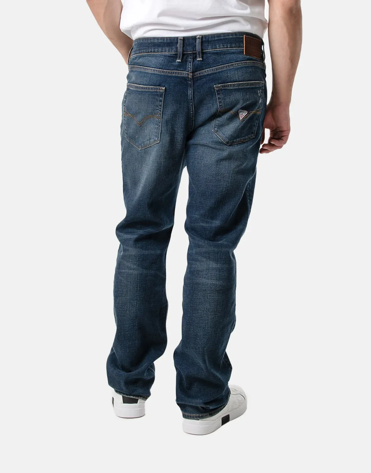 Guess Avalanche Mid Wash Slim Bootleg Jeans