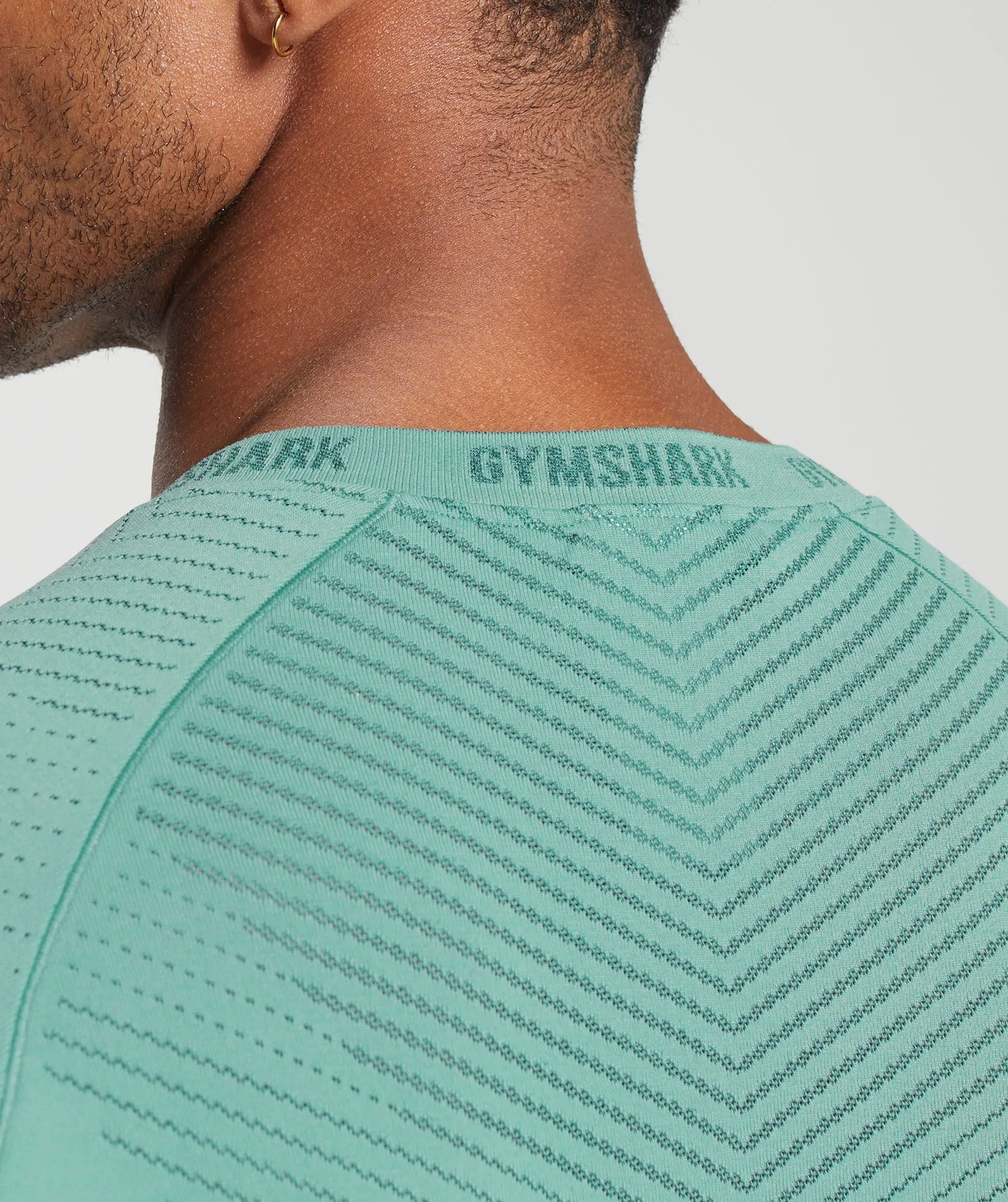 Gymshark Apex Seamless T-Shirt - Duck Egg Blue/Smokey Teal