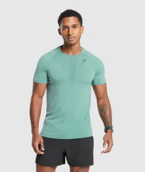 Gymshark Apex Seamless T-Shirt - Duck Egg Blue/Smokey Teal