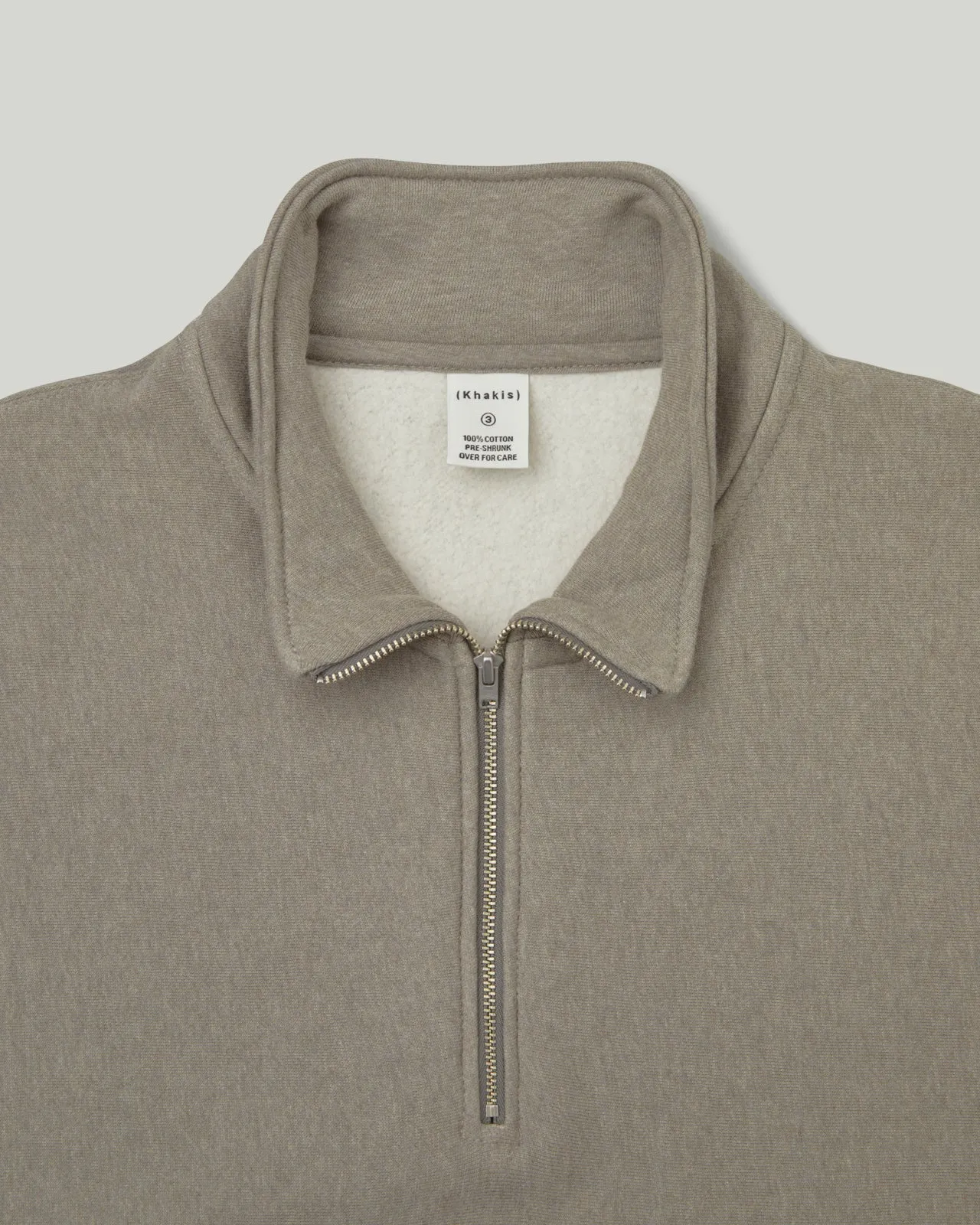Half Zip Pocket Pullover Sage