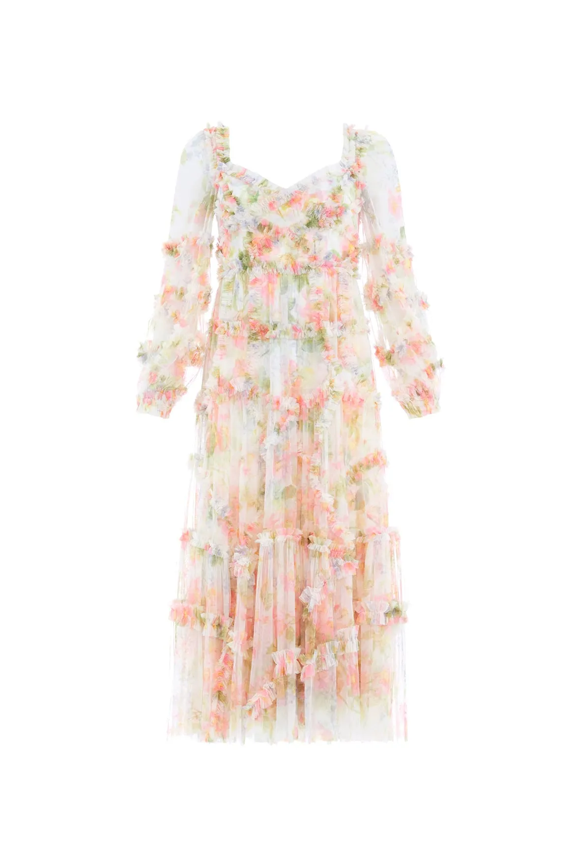 Immortal Rose Maeve Long Sleeve Ballerina Dress