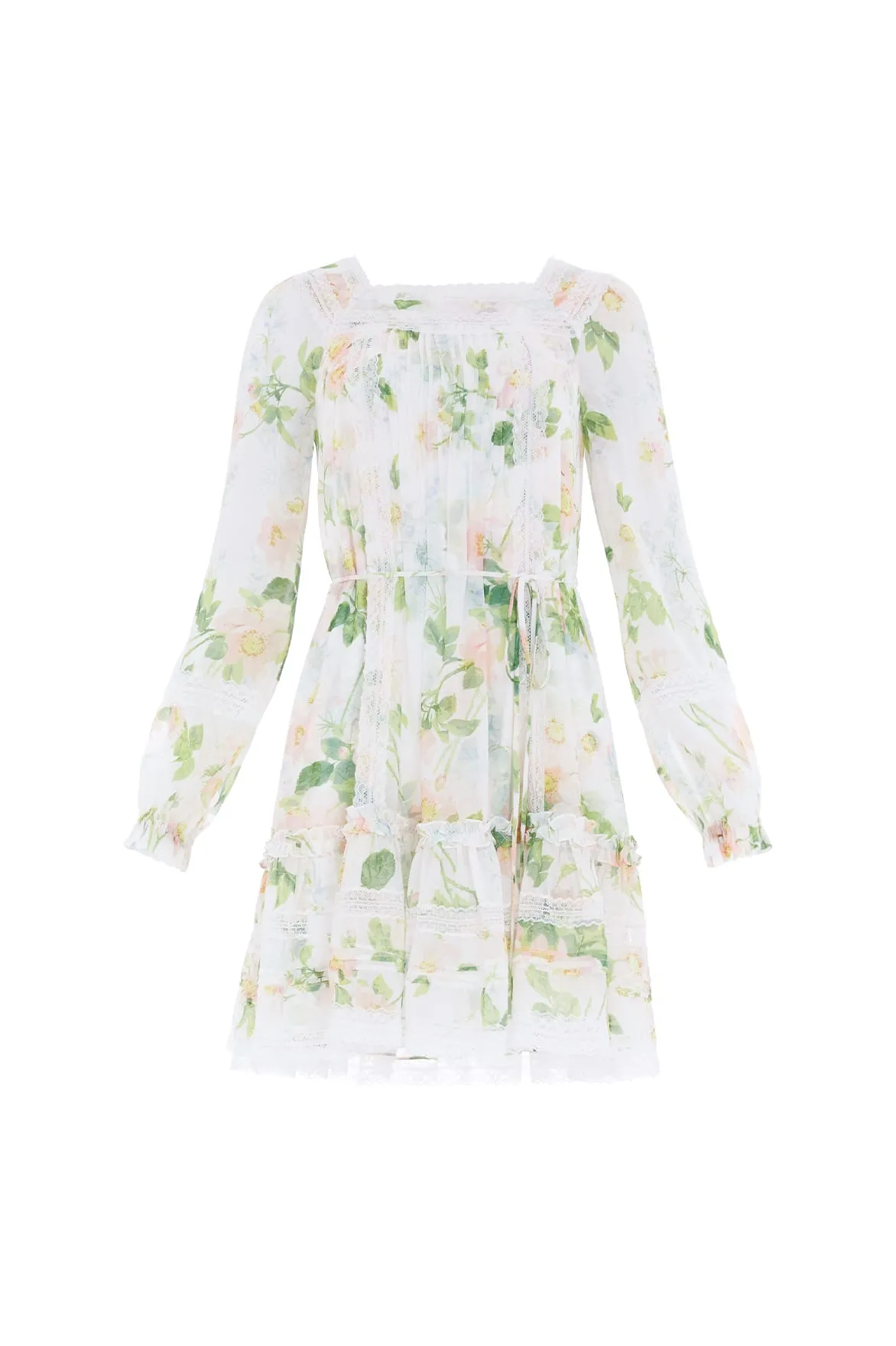 Immortal Rose Viola Georgette Micro Mini Dress