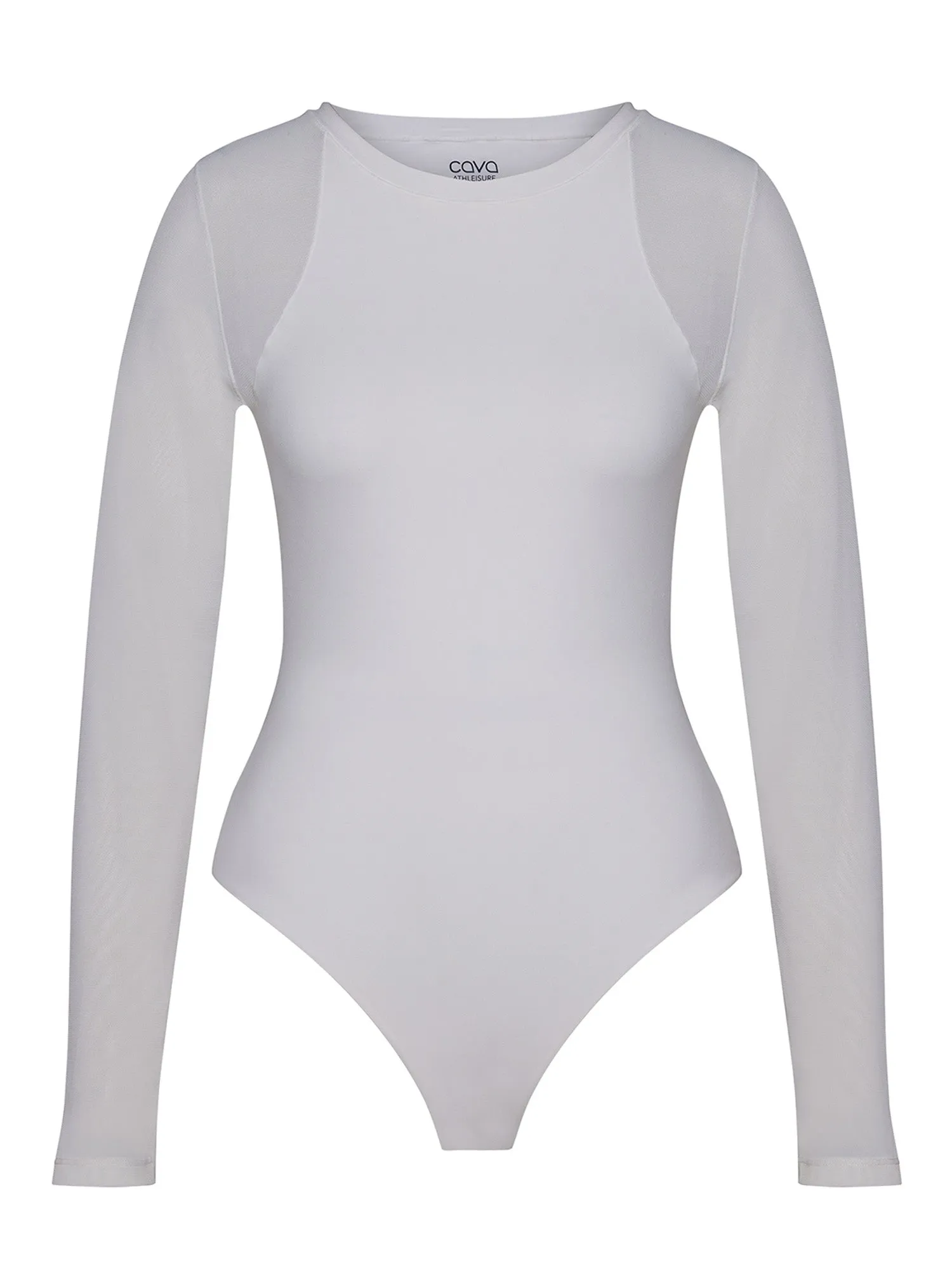 Ivory Air Mesh Bodysuit