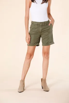 Jaqueline Curvie woman's chino bermuda in twill curvy ①