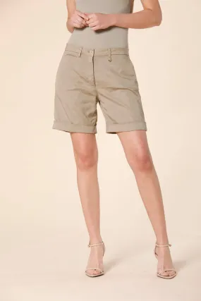 Jaqueline Curvie woman's chino bermuda in twill curvy ①