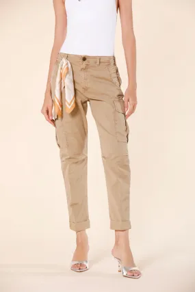 Judy Archivio W women's cargo pants in cotton twill icon washes relaxed