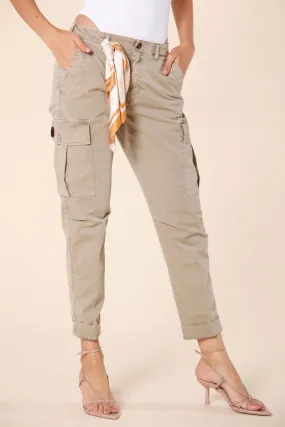 Judy Archivio W women's cargo pants in cotton twill icon washes relaxed