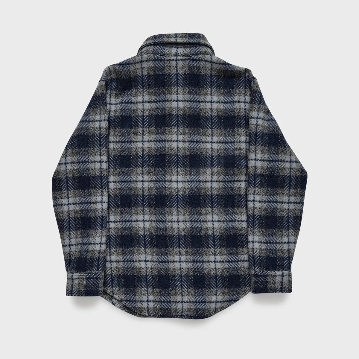K Plaid Oversized Button Up