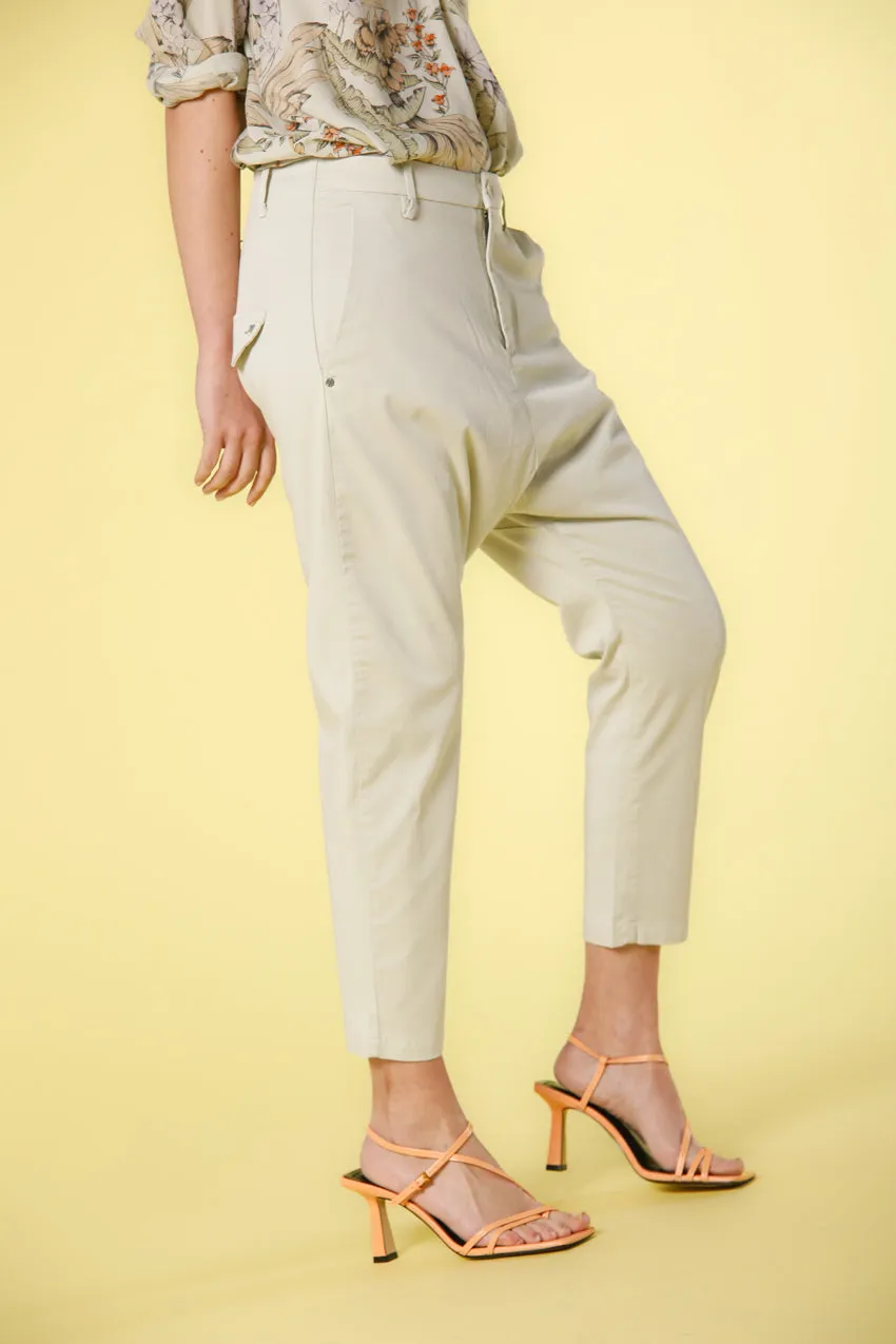 Malibu Jogger women's chino pants in gabardine relaxed