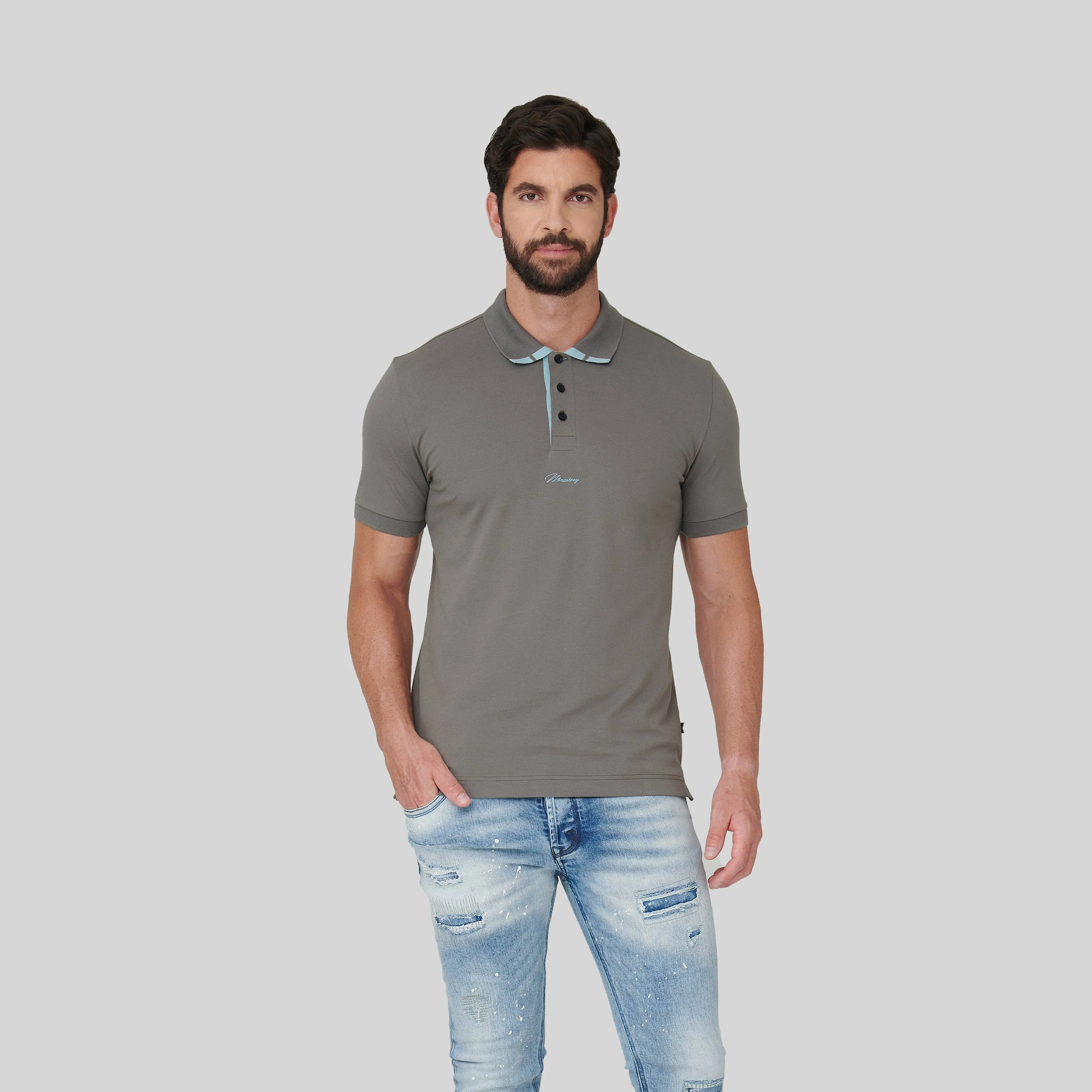 MEGES GREY POLO
