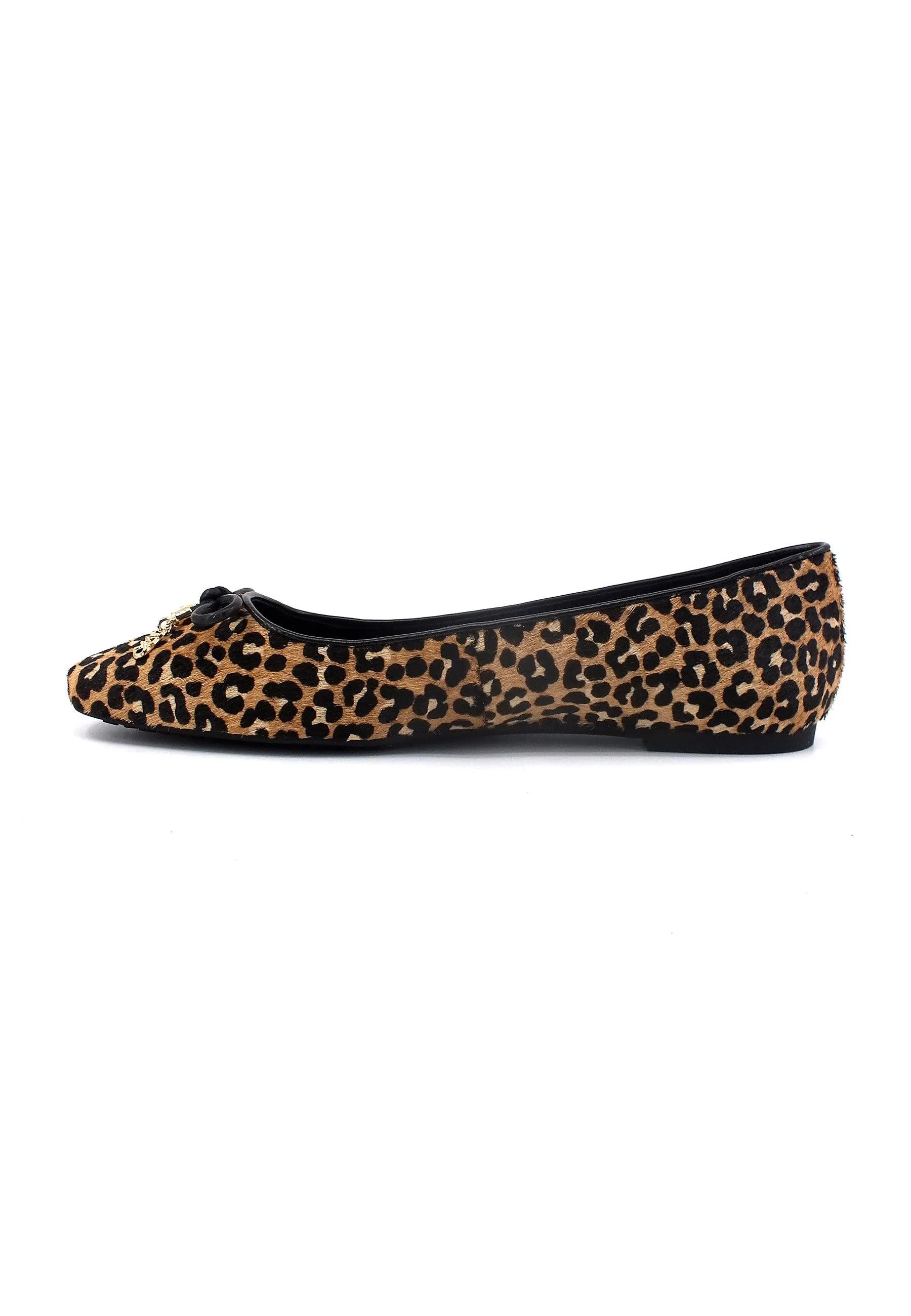 MICHAEL KORS Nori Flat Ballerina Donna Fantasia Black Multi 40F3NRFP1H