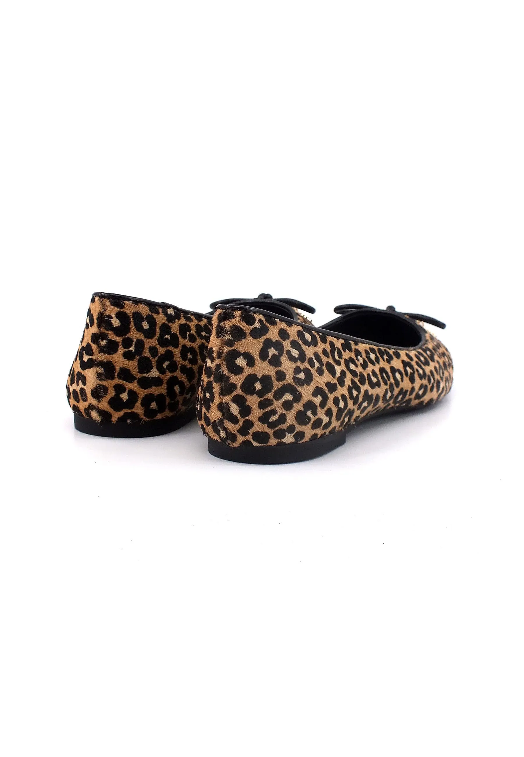 MICHAEL KORS Nori Flat Ballerina Donna Fantasia Black Multi 40F3NRFP1H